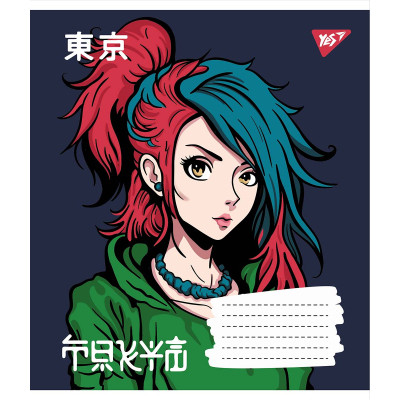 Тетрадь Yes А5 Anime 36 листов, клетка (766408) Винница - изображение 3