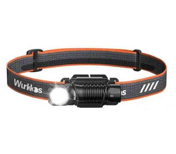 Налобний ліхтар Wurkkos HD12 Mini з червоним світлом 850 лм IP68 105 м USB-C (14500/AA) Київ