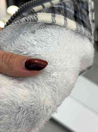 Жіноча тепла сорочка з капюшоном у карту байка на хутрі Джинс Одеса