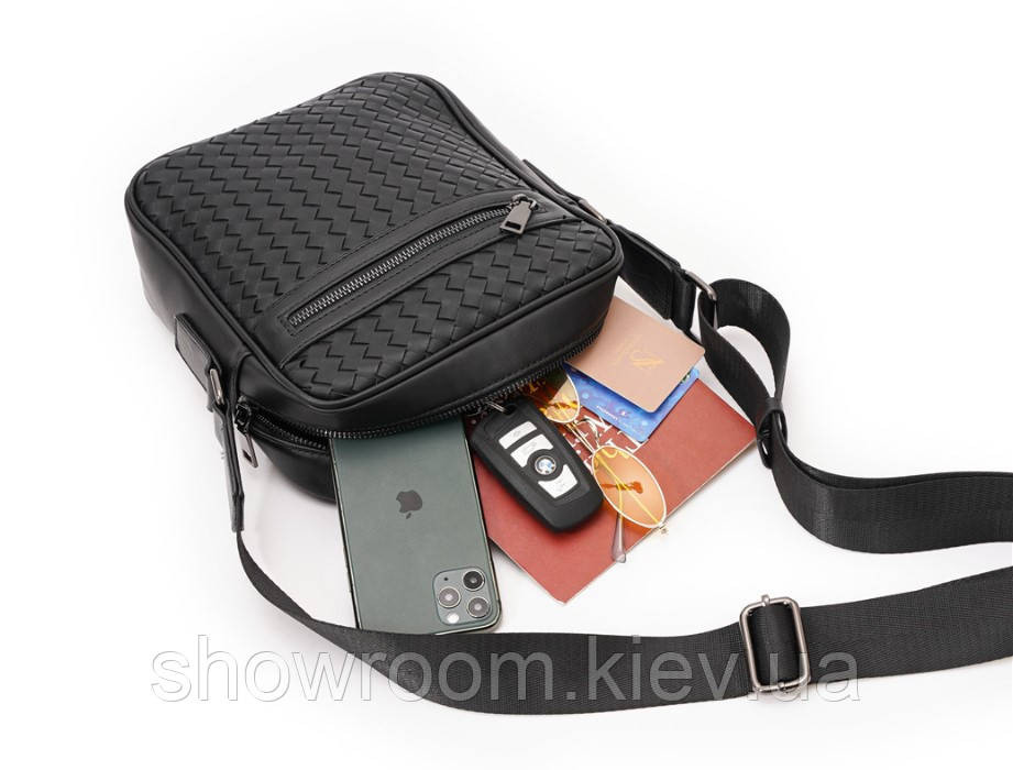 Чоловічі стильні сумки на плече Prestige (4025) Київ - фото 4