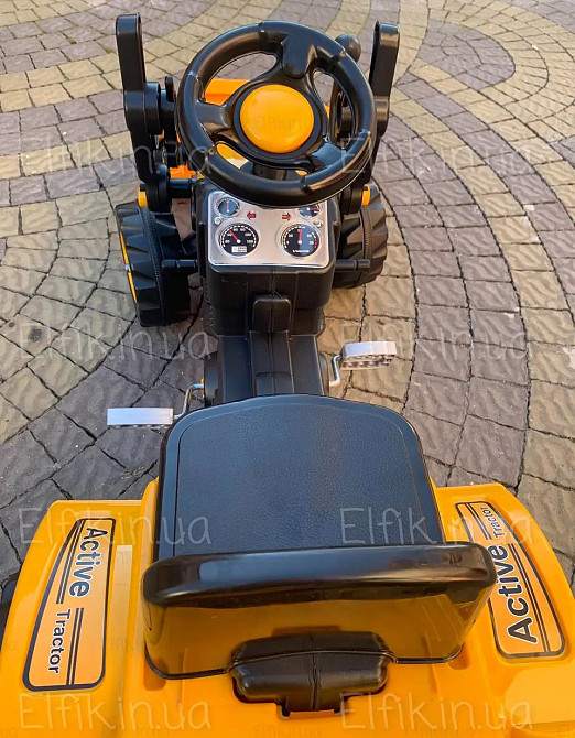 Детский педальный трактор экскаватор с ковшом Pilsan 07-315 на педалях для детей Киев - изображение 3