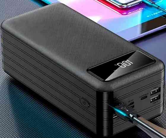 Павербанк Power bank 4 роз'єми I-Battery 100000 mAh 1,2кг. Київ