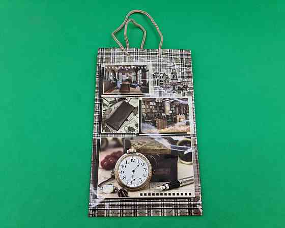 Паперовий пакет подарунковий Середній 17/26/8 (артSV-138) (12 шт.) Харків