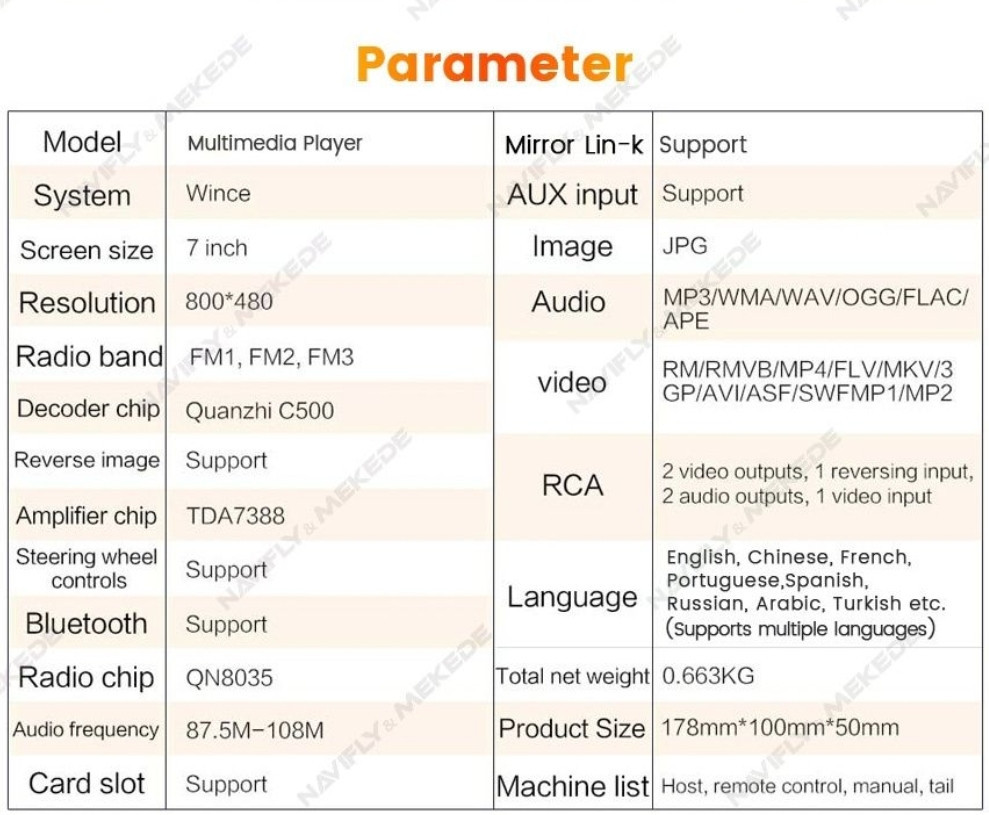 Универсальная Магнитола TOYOTA Windows 7