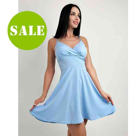 Коктейльне літнє плаття з чашечками "Divine" оптом | Розпродаж моделі Київ