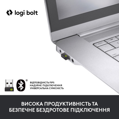 Мышка Logitech Lift Vertical Ergonomic Wireless/Bluetooth for Business Graphite (910-006494) Винница - изображение 4