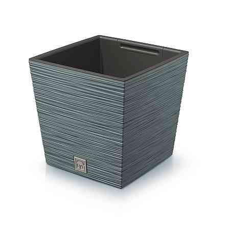 Горщик для рослин Prosperplast Furu Square Low - синій, 7,5/10 л Київ