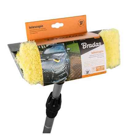 Щетка автомобильная + скребок с телескопическим черенком 104-169 см, ESQ1641 Киев
