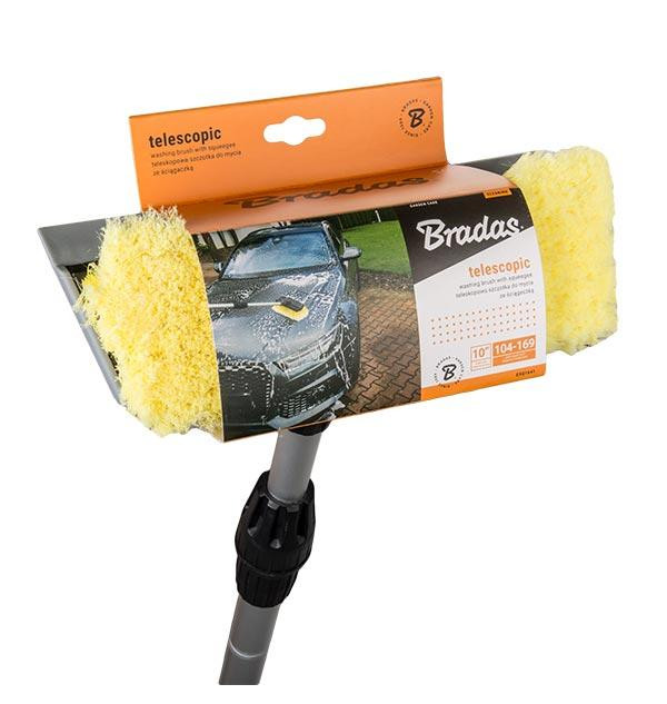 Щітка автомобільна + скребок з телескопічним держаком 104-169 см, ESQ1641 Київ - фото 4