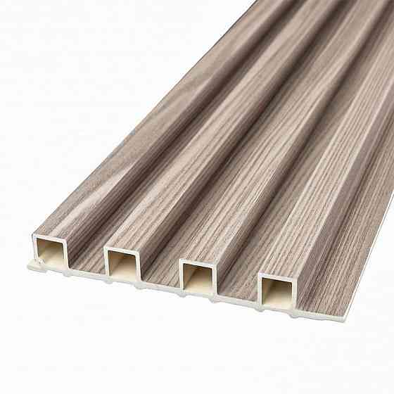 Рейка декоративная WPC стеновая 3000х160х23мм Серый орех SW-00001856 Днепр