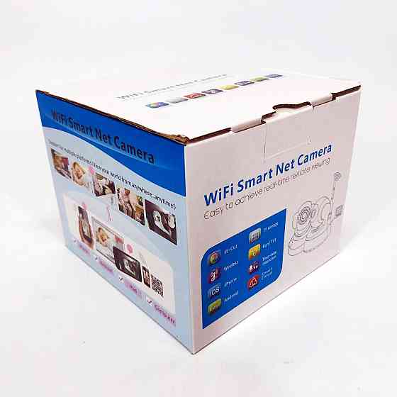 Цифрова ip камера wifi 6030A/100SS, Відеоспостереження поворотні, Камера з функцією виявлення руху FK-22 Львів