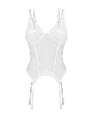 Корсет Obsessive Arrowel White corset 2XL/3XL Sex Aura Київ