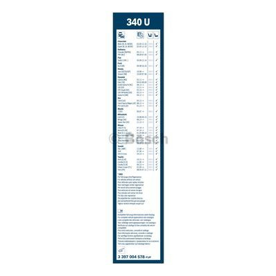 Щетка стеклоочистителя Bosch 3397004578 (3 397 004 578) Винница - изображение 3