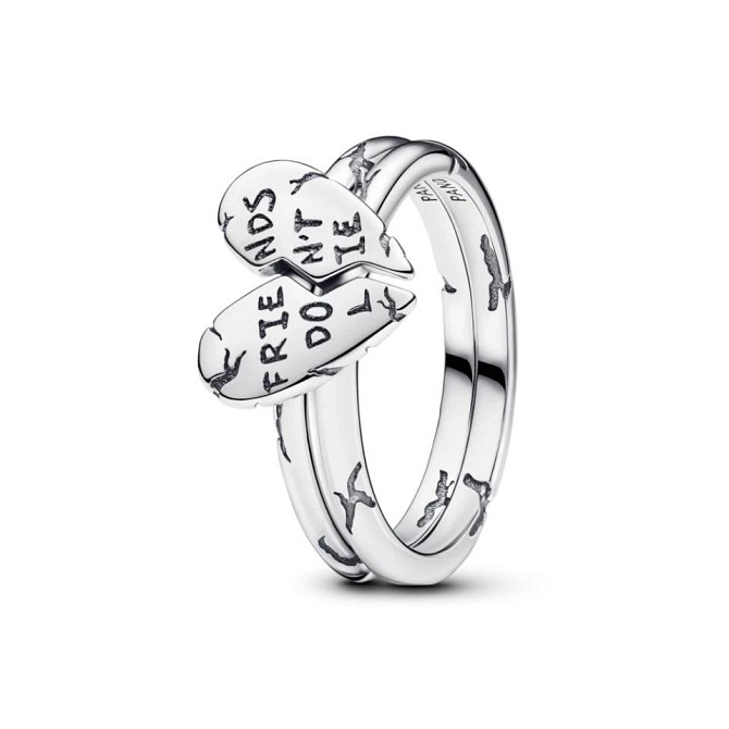 Срібна каблучка Pandora Друзі не брешуть роз ємна Дивні дива 193575C00 54 Київ - фото 1