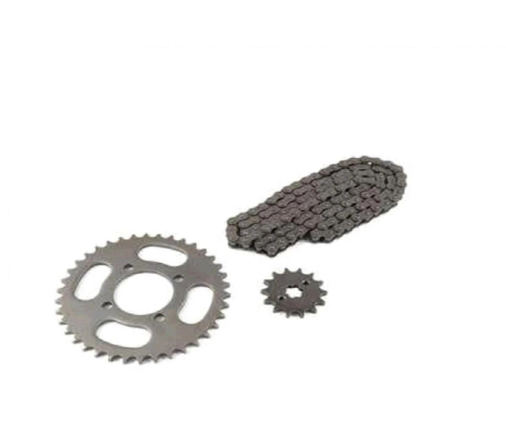 Звезды трансмиссии пара мотоцикл 125J 428-15T 428-43T цепь 116 Мукачево - изображение 1