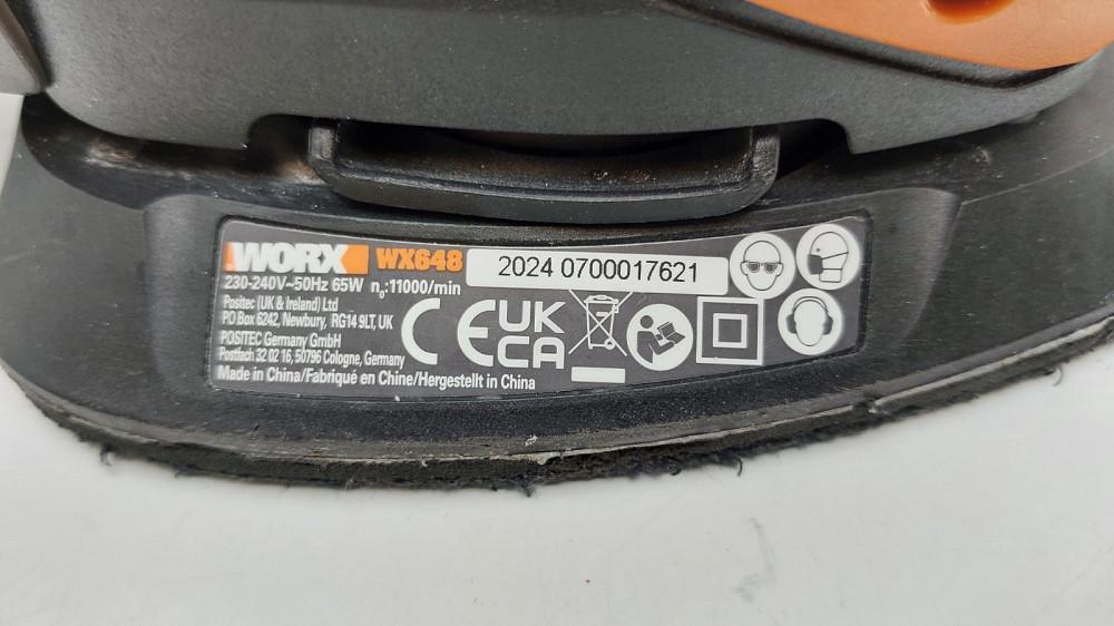 Шліфувальна машина Worx WX648 (Б клас) Луцк - изображение 3
