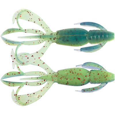 Силікон рибальський Keitech Crazy Flapper 2.4&quot; (10 шт/уп) кea20 violet chart red fl (1551.14.44) Вінниця - фото 1