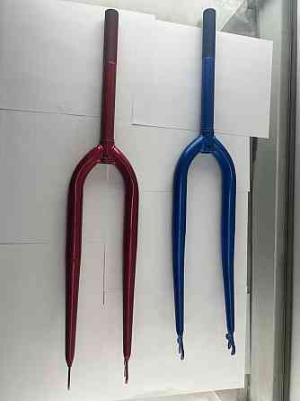 Вилка велосипедная жесткая (28) (цветная) Мукачево