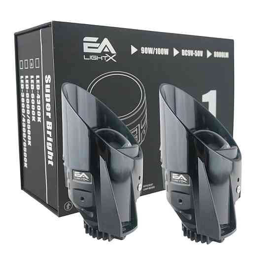 Комплект протитуманних LED фар EA A1 VW Passat B6 3C (2005-2011) 6000K 90W 12V FOG Харків