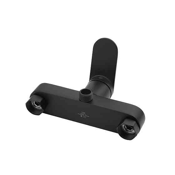 Смеситель для душа Kroner Element 211411-3801 с душевым гарнитуром, черный Киев