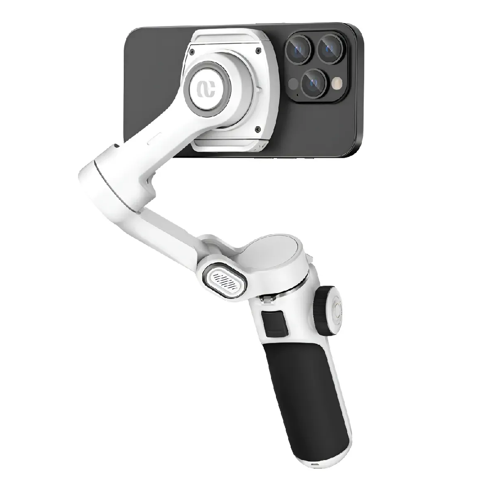 Триосьовий стабілізатор AOCHUAN Professional Gimbal Stabilizer for Smartphone SMART P2 White Одеса - фото 9