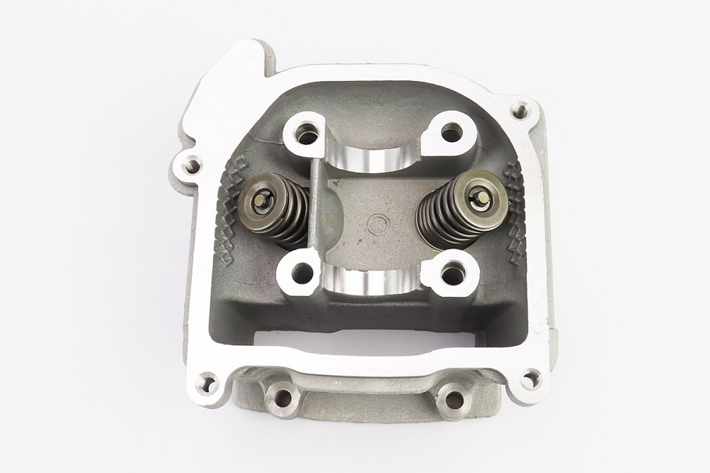 Головка циліндра + клапана в зборі 47мм-80cc (стандартні клапани) Київ - фото 3