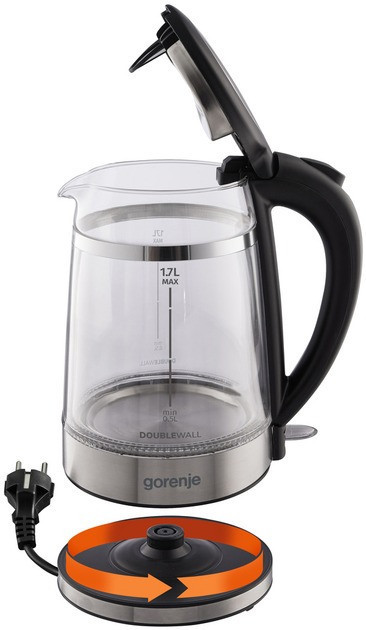 Електрочайник Gorenje K17GDW Харків - фото 3