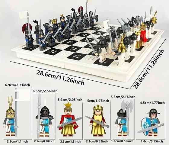 Конструктор шахів Лего 76399 + ігрова дошка. Харків