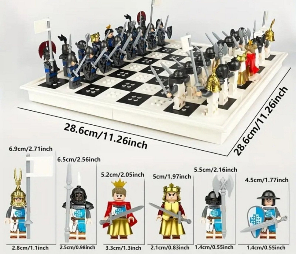 Конструктор шахів Лего 76399 + ігрова дошка. Харків - фото 4