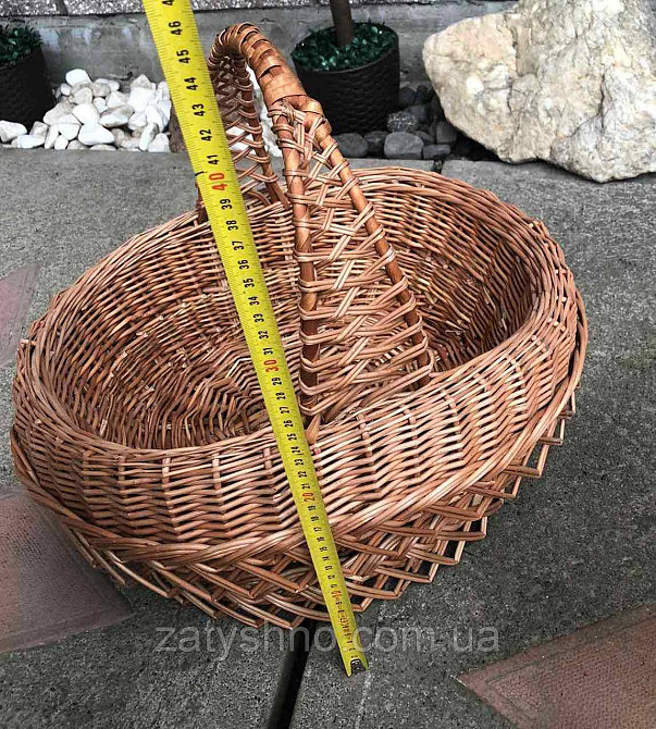 Корзина пасхальная  вместительная натуральная Киев - изображение 3