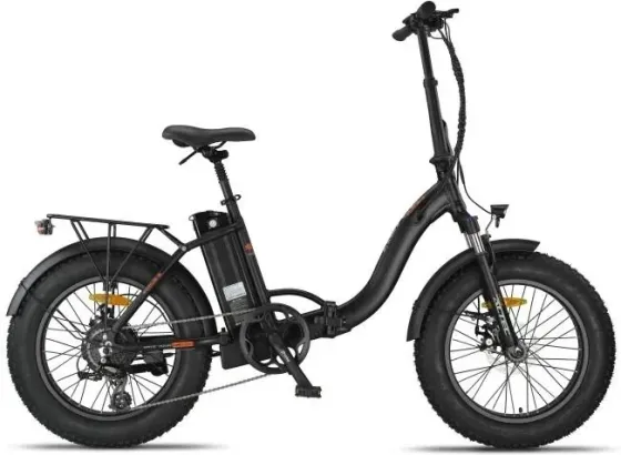 Велосипед Altec Focus-S Fatbike Vouwfiets Inch 42Cm Unisex 8Sp Coaster Brake Matte Black 20 Киев