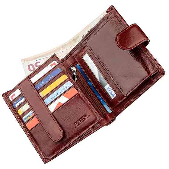 Гаманець для чоловіків Коричневий (Boston) Київ