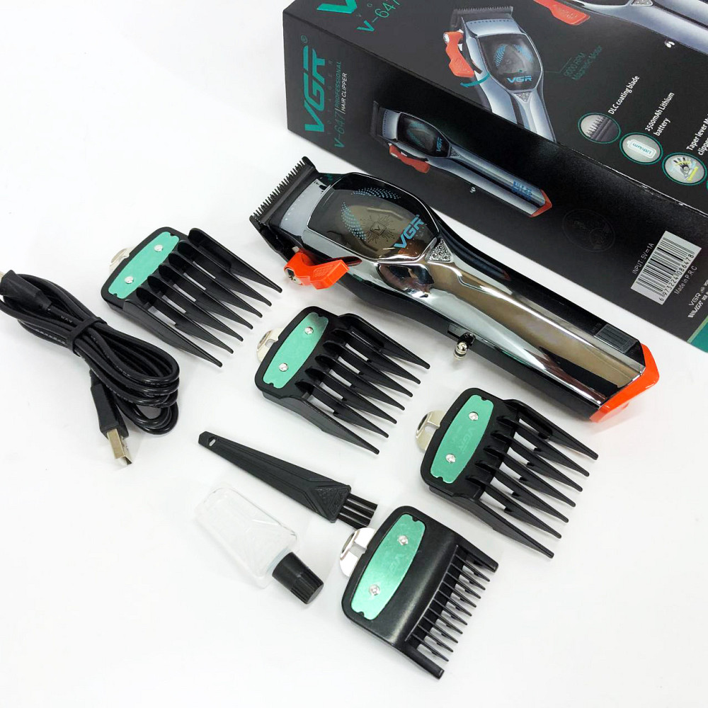Хороші машинки для стрижки волосся для дому VGR Електрична машинка стрижки потужна DE-60 Київ - фото 4