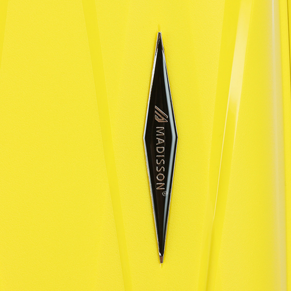 Чемодан полипропиленовый MADISSON 51103 большой 77 см желтый Киев - изображение 8