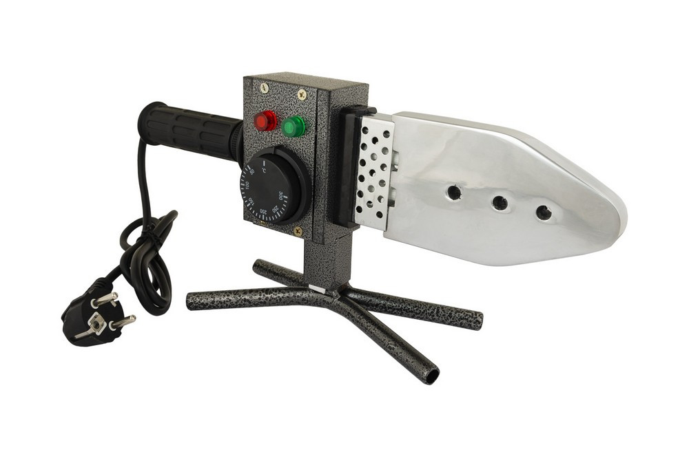 MASTERTOOL Паяльник для пластикових труб MASTERTOOL 20-63 мм 1500 Вт/220 V/50 Hz 0-300°С IP44 L Коломия - фото 9