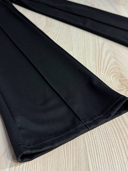 Лосины женские A-N 1722 со стрелкой высокая посадка черные, черный, L Киев - изображение 4