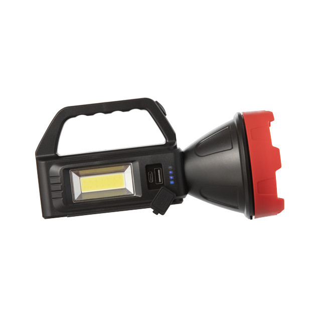 Фонарь аккумуляторный 1 LED + 1 COB, power bank, индикатор заряда, солнечная панель INTERTOOL LB-0107 Киев - изображение 7