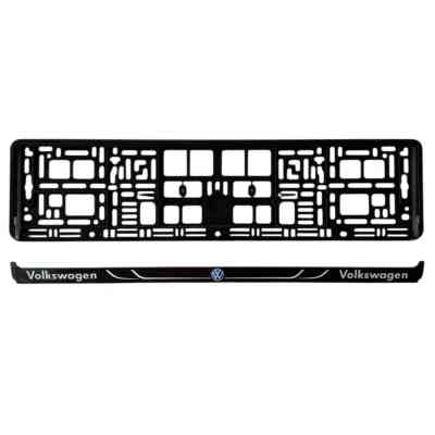Рамка номерного знака Poputchik Volkswagen (24-118-IS) Вінниця