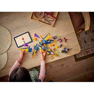 Конструктор LEGO Ninjago Суперштормовой реактивный самолет Рас и Арин (71833) Винница