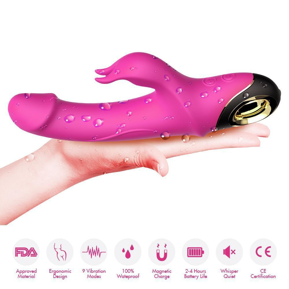Вібратор - Meteror Pink Sex Aura Київ - фото 9