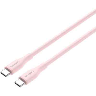 Дата кабель USB-C to USB-C 1.0m CC60SC10 60W Silicon Pink Sand Canyon (CNS-CC60SC10PS) Вінниця