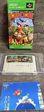 Картридж Superfamicom Donkey Kong стан нового. Харків