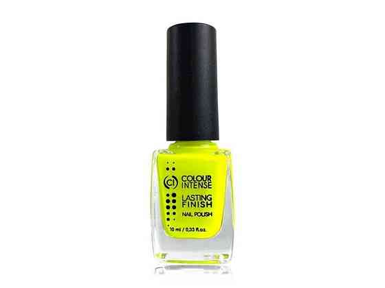Лак для ногтей 10мл LASTING FINISH 006 N неон желтый ТМ Colour INTENSE   Solmir Киев