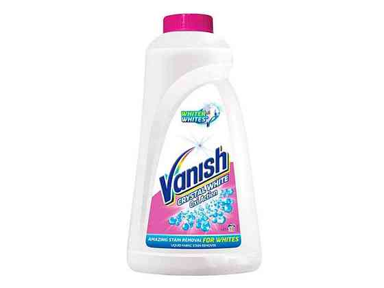 Плямовивідник рідкий для тканин OXI ІНТЕЛЕКТ PLUS WHITE 1л ТМ VANISH   Solmir Київ