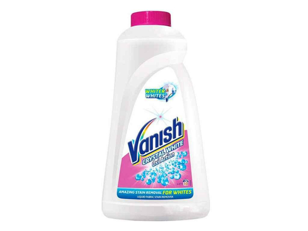 Плямовивідник рідкий для тканин OXI ІНТЕЛЕКТ PLUS WHITE 1л ТМ VANISH   Solmir Київ - фото 1