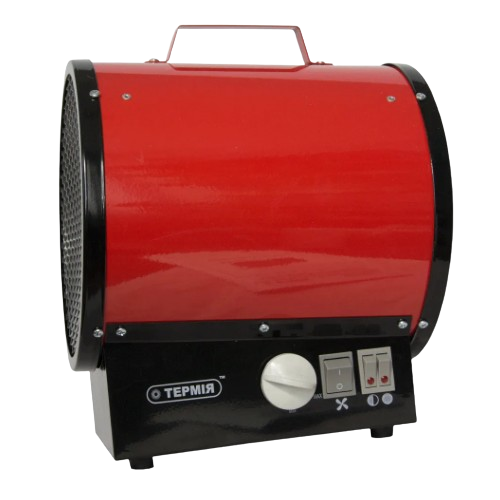 Тепловентилятор 3000W метал червоний АО ЭВО3,0/0,3ТП(230В)Р(Е) ТЕРМІЯ Житомир - изображение 4