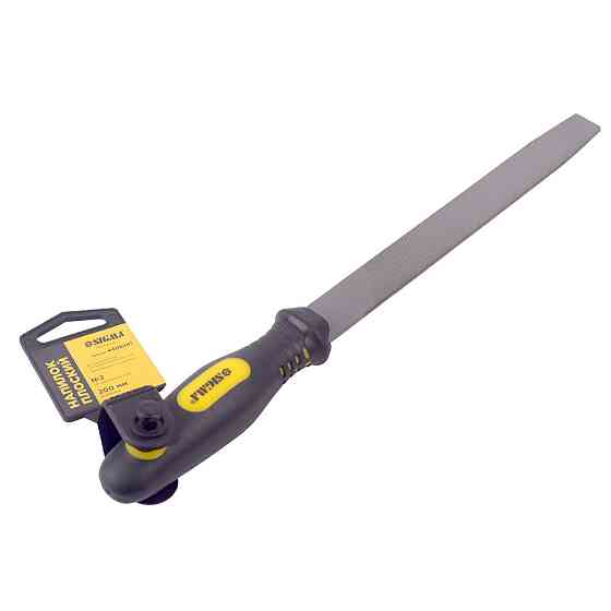 Напилок напівкруглий 200 мм No2 двокомпонентна ручка SIGMA (4406481) Київ