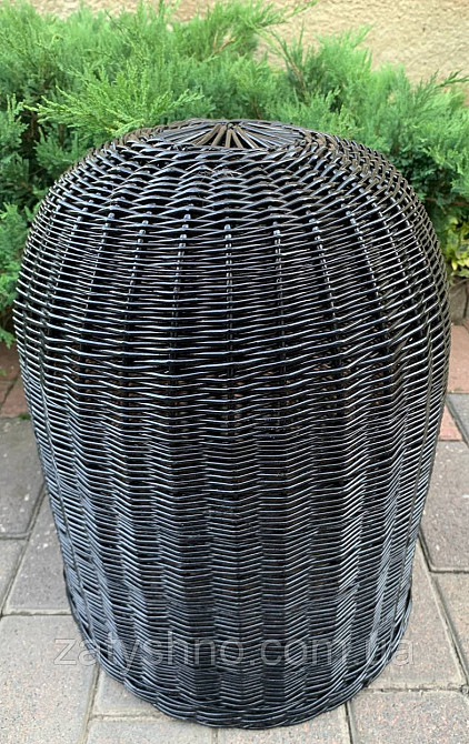 Люстра із лози плетена, ручної роботи Київ - фото 1