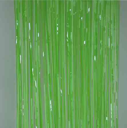 Блискучий дощик для фотозони 2 м на 1 м салатовий Київ