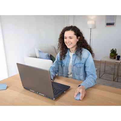 Мышка Trust Puck Wireless/Bluetooth Silent Blue (24126) Винница